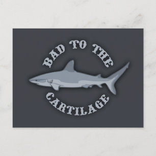 Carte Postale Mauvais pour le cartilage