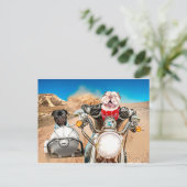 Carte Postale Mauvais pour l'os (Debout devant)