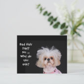 Carte Postale Mauvaise Journée des cheveux ? (Debout devant)