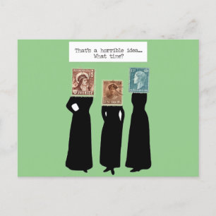 Carte Postale mauvaises idées