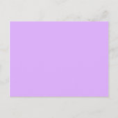 Carte Postale Mauve, code hexa violet pâle e0b0ff (Devant)