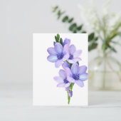 Carte postale Mauve Purple (Debout devant)