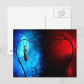 Carte Postale Maux de coeur et poésie 36... (Devant / Derrière)