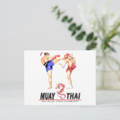 Carte Postale mauy-thai-#-2 (Debout devant)