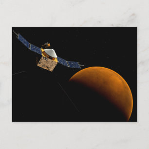 Carte Postale Maven Spacecraft.