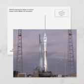 Carte Postale MAVEN Spacecraft prêt pour le lancement (Devant / Derrière)