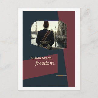 Carte Postale Mawlana Il Avait Goûté à la Liberté Art Littéraire