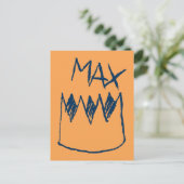 Carte Postale Max & Crown Sketch (Debout devant)