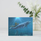 Carte Postale Max et Dolphin (Debout devant)