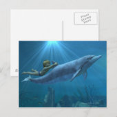 Carte Postale Max et Dolphin (Devant / Derrière)