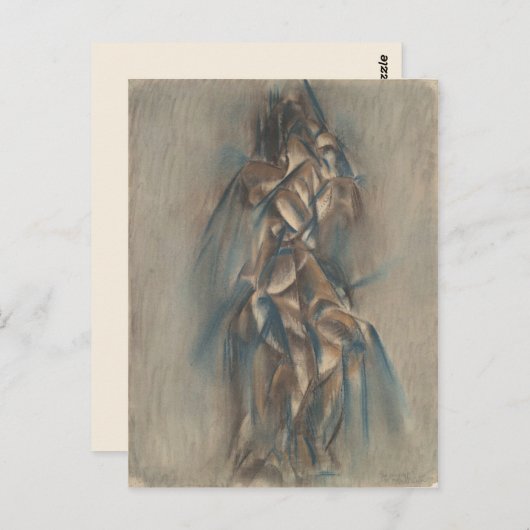 Carte Postale Max Weber Cubism Peinture (Devant / Derrière)