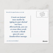 Carte Postale Maxed cintrent (Dos)