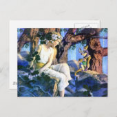 Carte Postale Maxfield Parrish's Fair Princess et les Gnomes (Devant / Derrière)