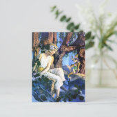 Carte Postale Maxfield Parrish's Fair Princess et les Gnomes (Debout devant)