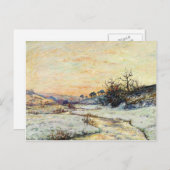 Carte Postale Maxime Maufra - Matin en hiver (Devant / Derrière)