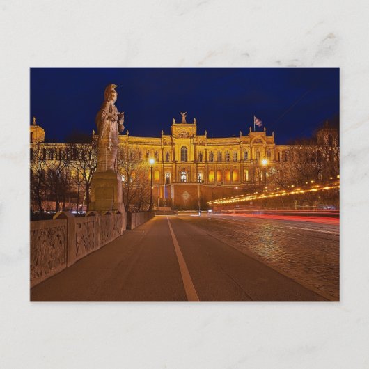 Carte Postale Maximilianeum Munich (Devant)