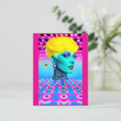Carte Postale Maxine Headroom (Debout devant)