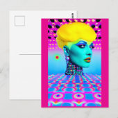 Carte Postale Maxine Headroom (Devant / Derrière)