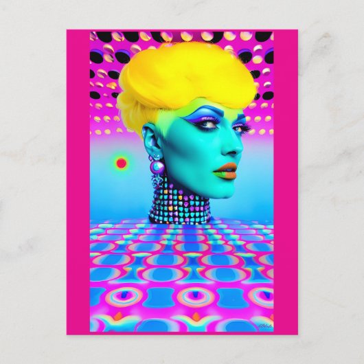 Carte Postale Maxine Headroom (Devant)
