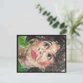 Carte postale Maxine Waters (Debout devant)