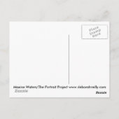 Carte postale Maxine Waters (Dos)