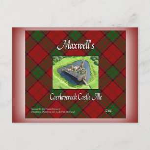 Carte Postale Maxwell's Caerlaverock Castle Ale