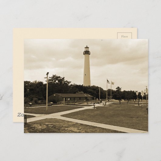 Carte Postale May Lighthouse (Devant / Derrière)