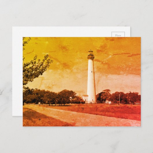 Carte Postale May Lighthouse (Devant / Derrière)