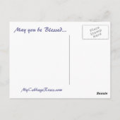 Carte Postale May You Postcard (Dos)