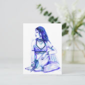 Carte postale Maya (Debout devant)