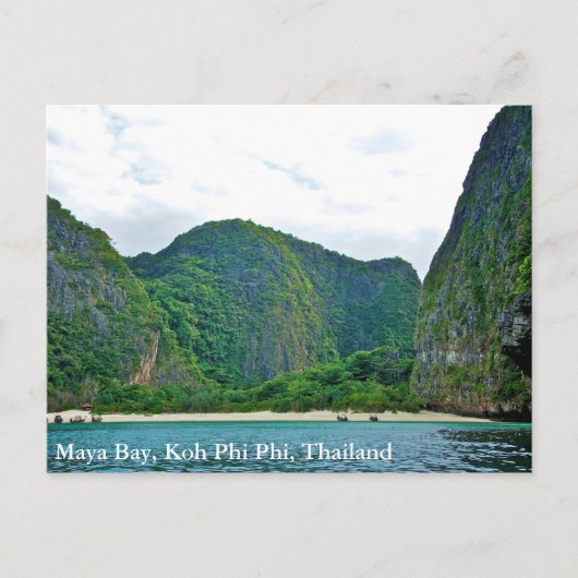Carte Postale Maya Bay, Koh Phi Phi, Thaïlande (Devant)