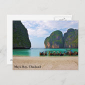 Carte Postale Maya Bay, Thaïlande (Devant / Derrière)