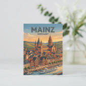 Carte Postale Mayence Allemagne (Debout devant)