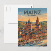 Carte Postale Mayence Allemagne (Devant / Derrière)