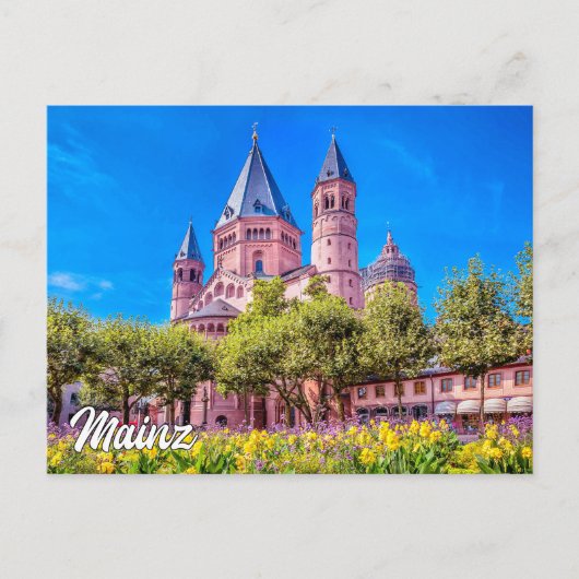 Carte Postale Mayence, Allemagne (Devant)