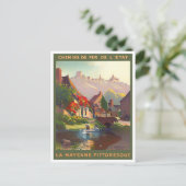 Carte Postale Mayenne France voyage vintage (Debout devant)