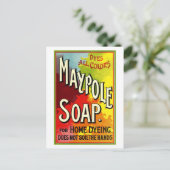 Carte Postale "Maypole Soap Advertisement" (Debout devant)