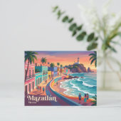 Carte Postale Mazatlán Mexique (Debout devant)