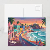 Carte Postale Mazatlán Mexique (Devant / Derrière)