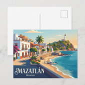 Carte Postale Mazatlán Mexique (Devant / Derrière)