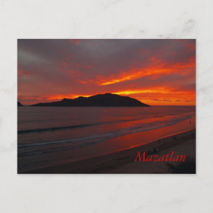 Carte Postale Mazatlan, Mexique......Coucher    de soleil