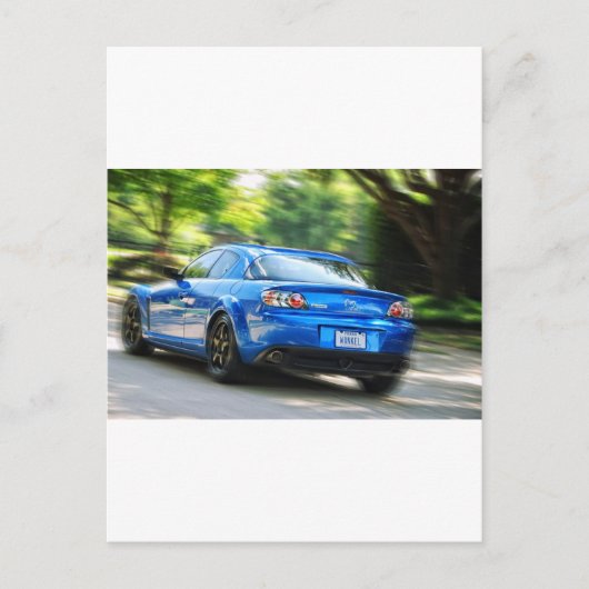 Carte Postale Mazda RX-7 (Devant)