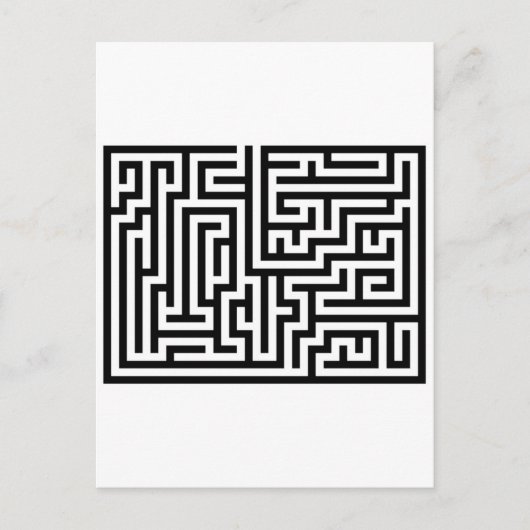 Carte Postale Maze (Devant)