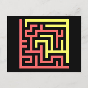 Carte Postale Maze