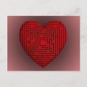 Carte Postale Maze Heart (Devant)