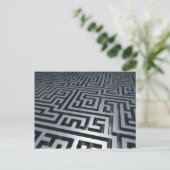 Carte Postale Maze métallique (Debout devant)