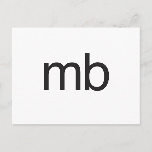 Carte Postale mb (Devant)