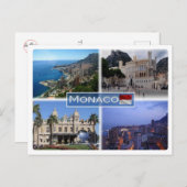 Carte Postale MC Monaco - Montecarlo - (Devant / Derrière)
