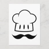 CARTE POSTALE MCBHM CARTOON GRAPHIQUE LOGO MASTER CHEF CASQUETTE (Devant)