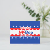 Carte postale McCain Huckabee McBEE (Debout devant)